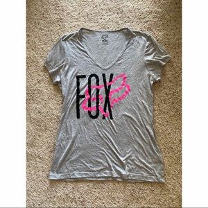 Fox women grey T-Shirt size XL new without tag